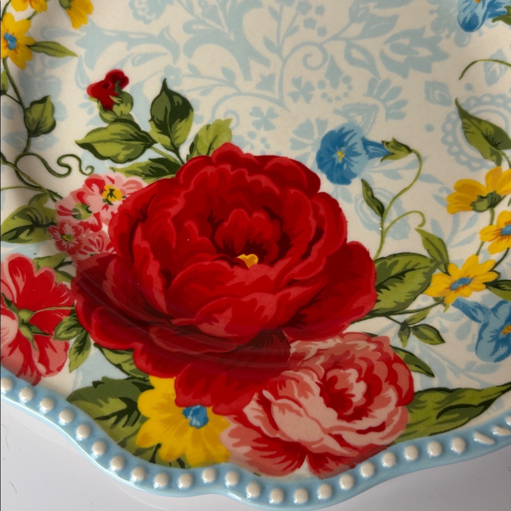 Pioneer Woman Sweet Rose salad Plate only 1 - Picture 4 of 7
